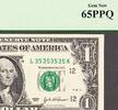 Sri Lanka 2003 FR Note San Francisco $1 Fr# 1929-L REPEATER # 35353535 GEM UNC PCGS 65 PPQ -