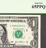 U.S.A 2003 FR Note RICHMOND $1 Fr 1928-E☆ LOW Ser# 00000021 ☆STAR☆ GEM UNC PCGS 65 PPQ -