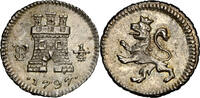    BOLIVIA Potosi ¼ Real Charles IV, 1797 PTS Janson-81.4.2 KM-82 NGC MS 65 