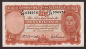Australia Australia KGVI 10 Shillings Armitage/McFarlane Pick-25b Nice -