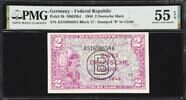 Germany Germany - Federal Republic 2 Mark 1948 Pick-3b About UNC PMG 55 EPQ -