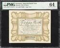 Germany Imperial Bank Note 50 Mark 1918 Pick-65 CH UNC PMG 64 -