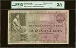 Netherlands Netherlands 1000 Gulden 24.9.1938 Pick-48* Replacement AV102345 Very Fine PMG 35 -