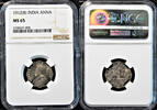 British India (B) KGV Anna NGC Graded MS 65 -