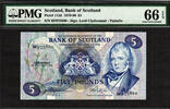 5 Pounds Scotland Pick-112d GEM UNC PMG 66 EPQ -