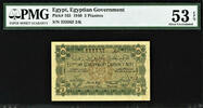 Egypt 5 Piastres Egypt Pick-163 About UNC PMG 53 EPQ -