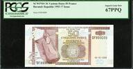 50 Francs Burundi Pick-36 SUPERB GEM UNC PCGS 67 PPQ -