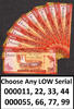 100 Rupees Sri Lanka CHOOSE ANY LOW Serial 000022 to 000099 Pick-125b UNC -
