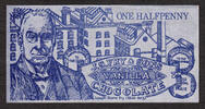 UK (Great Britain) England, BIRNBECK Island 1/2d (Halfpenny) ND AU-UNC (V.RARE) -