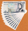 UK (Great Britain) 5 Pounds England 10 Consecutive 1980-87 QEII Pick-378c Sign Somerset UNC -
