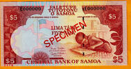 Samoa $5 SPECIMEN 2002-ND Pick-33bs UNC -
