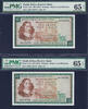 South Africa 10 Rand South Africa 2 Consecutive ND Pick-113c GEM UNC PMG 65 EPQ -
