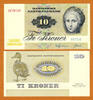 Denmark 10 Kroner Denmark Prefix B5 Pick-48g UNC -