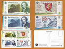 UK (Great Britain) 5 Pound England Transition Town Commemorative LEWES 1 & Matching Serial UNC -
