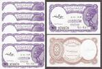 Egypt Egypt 5 CONSECUTIVE 5 Piastres L.1940 ND (1971) Sign-M.S Hamed Pick-182f GEM UNC -
