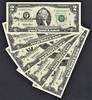 USA Lot 5 Consecutive PCS $2 ATLANTA Autographed by Mary Ellen Withrow GEM UNC -