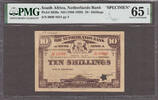 South Africa South Africa 10/- Shillings 1888-1920 SPECIMEN Pick-S630s GEM UNC PMG 65 EPQ -