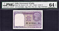 India Rupee India One   H.M Patel Pick-75b CH UNC PMG 64 EPQ