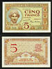 Madagascar Madagascar 5 Francs ND (1937) Goddess Juno Pick-35 AUNC -