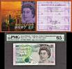 UK (Great Britain) 5 Pounds England Hong Kong COMMEMORATIVE HK 97 W/Folder GEM UNC PMG 65 EPQ -