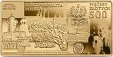 POLAND / POLEN 500 zlotych 2021 Lech Kaczynski PP