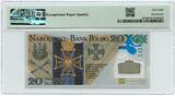 POLAND / POLEN 20 zlotych 2014 Low nr LP 0000459, 100th anniversary of the establishment of the Polish Legions PMG 68 EPQ