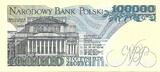 POLAND: 100 000 zlotych 1990. Series BA. UNC