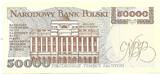 POLAND / POLEN 50 000 zlotych 1993 Series P. GRADE UNC.