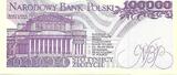 POLAND / POLEN 100 000 zlotych 1993 Series AE. GRADE UNC.
