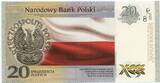 POLAND / POLEN 20 zlotych 2018 Poland - the 100th anniversary of regaining Independence. UNC