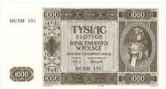 POLAND / POLEN 1.000 zlotych Reconstruction 2004, nr MCSM 191 1941 (2004)