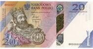 POLAND / POLEN 20 zlotych 2025 1000th Anniversary of the Coronation of Boleslaw, VERY Low Number 000