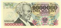 POLAND / POLEN 2.000.000 zlotych 1993 UNC 155,00 EUR  zzgl. 10,00 EUR Versand