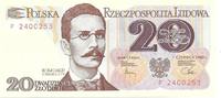 POLAND 20 zlotych POLAND: 20 zlotych 1982. Series P. UNC -
