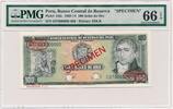PERU 100 soles de oro 1972 SPECIMEN PMG 66 EPQ 650,00 EUR  zzgl. 7,00 EUR Versand
