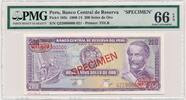 PERU 200 soles de oro 1974 SPECIMEN PMG 66 EPQ 550,00 EUR  zzgl. 7,00 EUR Versand