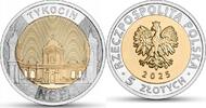 POLAND / POLEN 5 zlotych 2025 TYKOCIN - mint bag, 100 coins UNC 200,00 EUR  zzgl. 10,00 EUR Versand