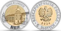 POLAND / POLEN 5 zlotych 2024 Łańcut Castle - mint bag, 100 coins UNC 200,00 EUR  zzgl. 10,00 EUR Versand