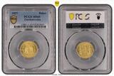 Tschechoslowakei Dukat 1927 GOLD, toll erhalten, seltener Jahrgang PCGS MS65