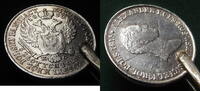 Polen russisch 5 Zlotych selten