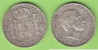 Philippinen 50 Centavos de Peso spanischer Besitz, toll erhalten