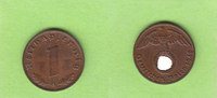 Drittes Reich 1 Reichspfennig seltener