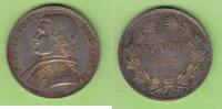 Kirchenstaat Scudo Pius IX. 1846-1878, toll erhalten, selten -