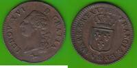 Frankreich Sol Ludwig XVI. 1774-1793, Orléans, sehr hübsch, selten in guter Qualität -