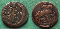 Russland Denga Katharina II. 1762-1796 -
