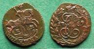 Russland Poluschka Katharina II. 1762-1796, selten -