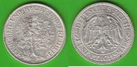 Weimarer Republik 5 Reichsmark Eichbaum, selten -