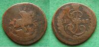 Russland Denga Katharina II. 1762-1796, ohne Münzstättenangabe, selten -