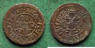 Russland Poluschka Peter I. der Große 1682-1725, selten -