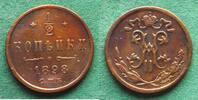 Russland 1/2 Kopeke Nikolaus II. 1894-1917 -